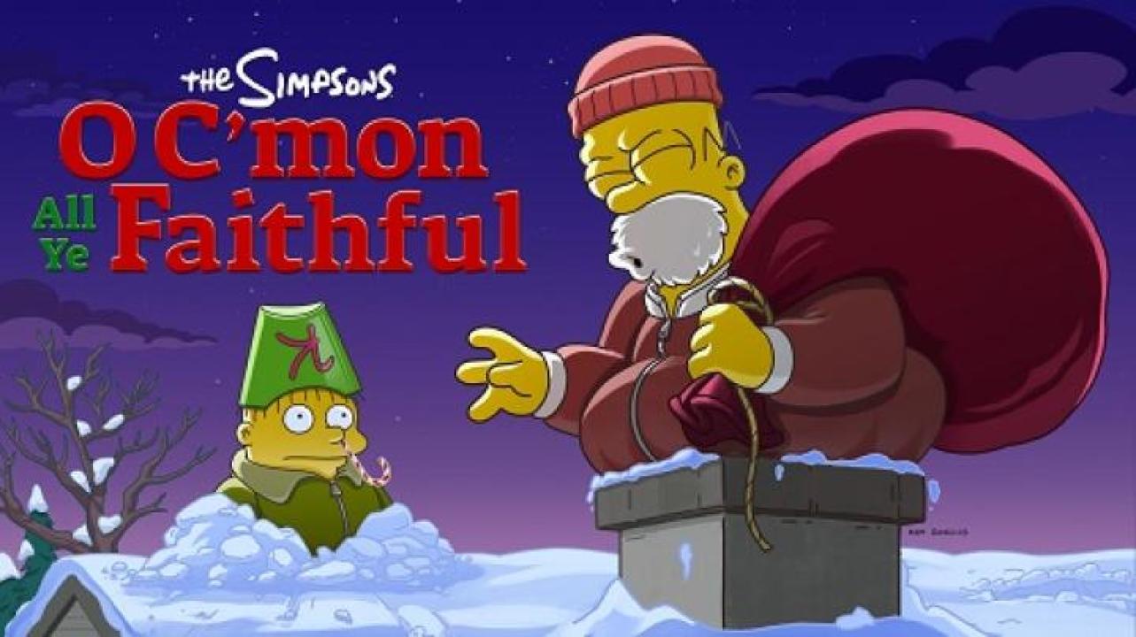 مشاهدة فيلم The Simpsons O C’mon All Ye Faithful 2024 مترجم 