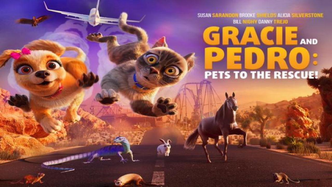 مشاهدة فيلم Gracie and Pedro Pets to the Rescue 2024 مترجم 